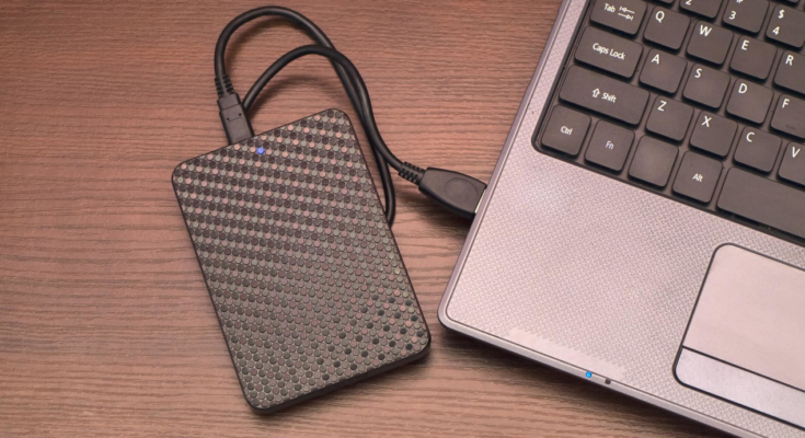 external hard drive